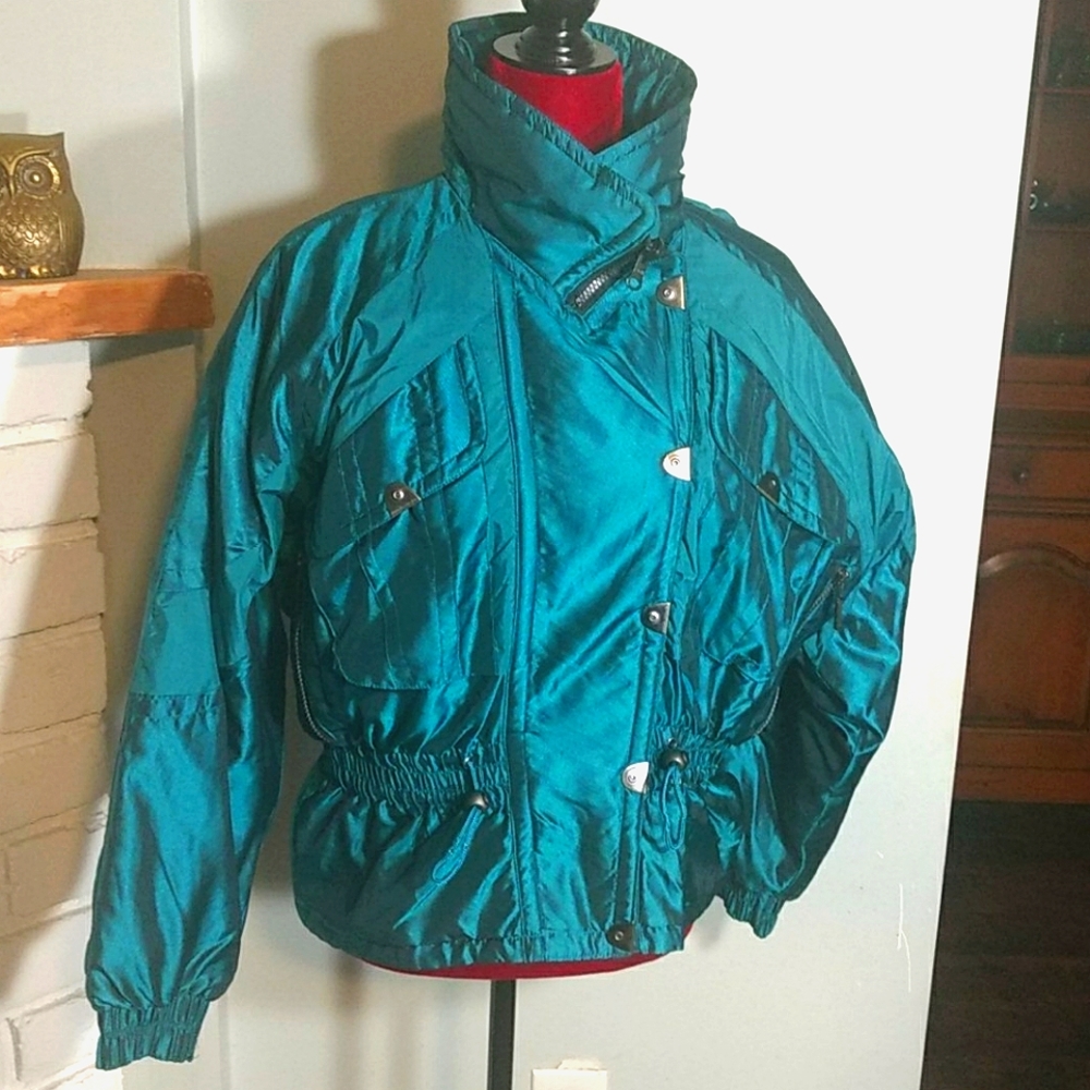 Drift Ski Jacket Teal Vintage